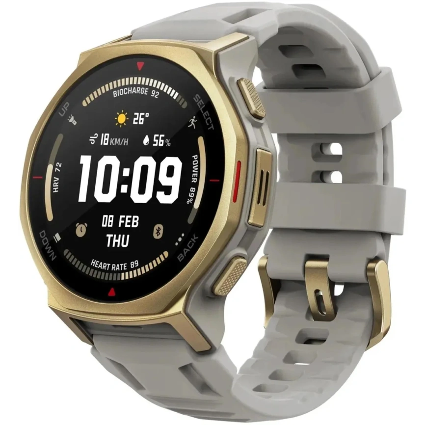 Смарт-часы Amazfit T-Rex 3 Pro 44mm Arctic Gold фото 1