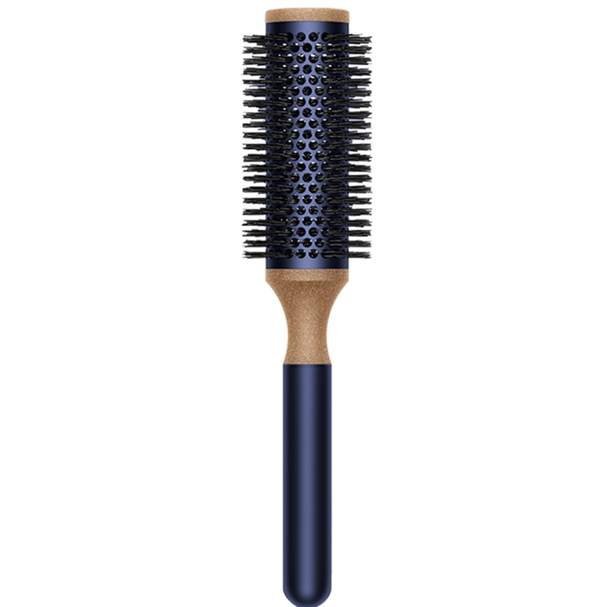 Расческа брашинг Dyson Vented Barrel brush 35mm Prussian blue/Black фото 1