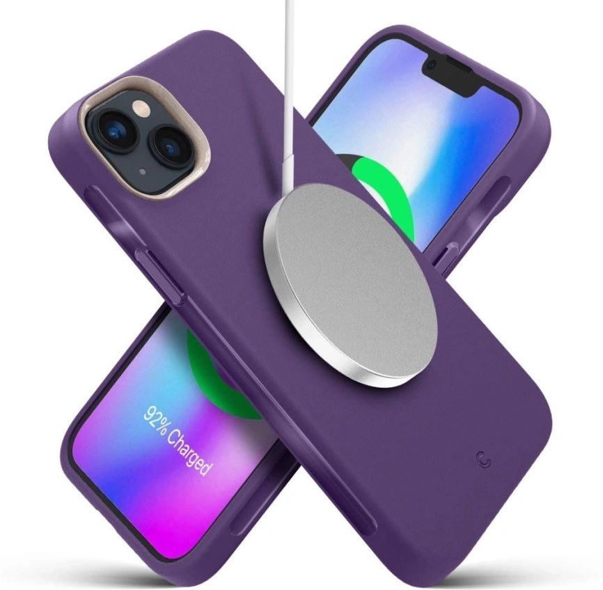 Чехол Spigen Cyrill UltraColor MagSafe для iPhone 14 Plus (ACS05489) Purple фото 5