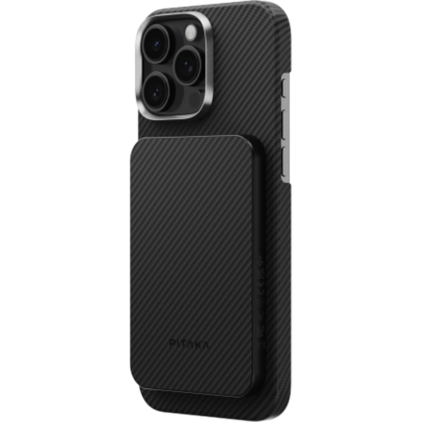 Внешний аккумулятор Pitaka Power Bank Qi2 Black фото 10