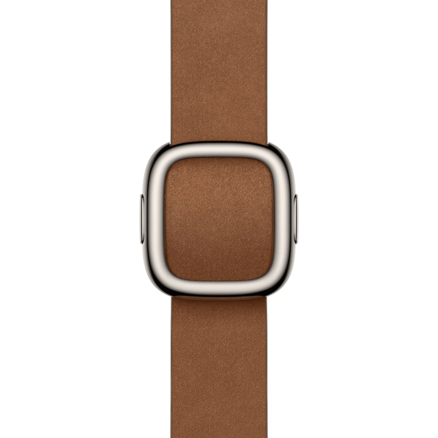 Смарт-часы Apple Watch SE (2025) 40mm Midnight Aluminum Case with Caramel Modern Buckle S фото 3