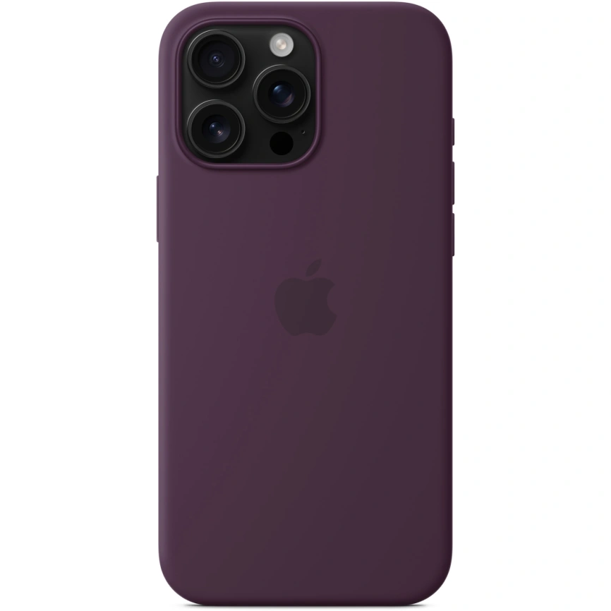 Чехол Apple Silicone Case with MagSafe для iPhone 16 Pro Max Plum фото 4