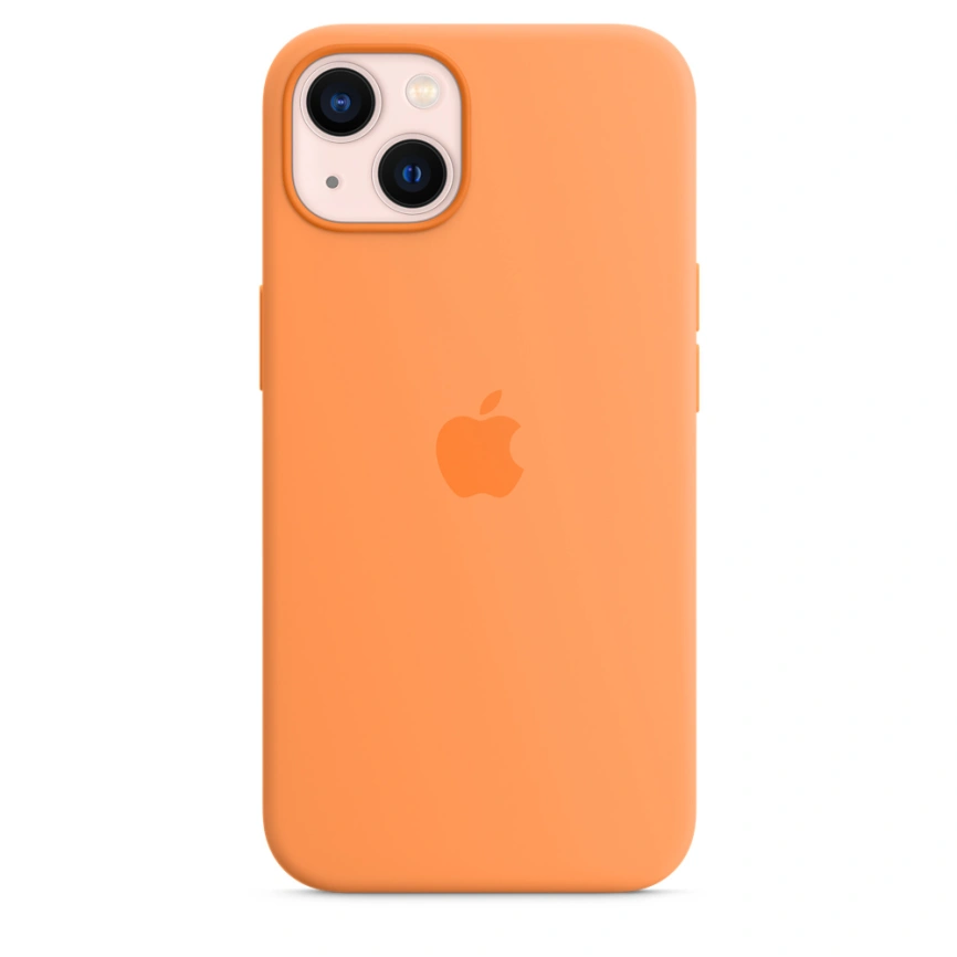 Силиконовый чехол Apple MagSafe для iPhone 13 Весенняя мимоза фото 4