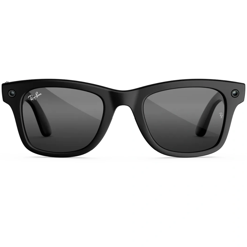 Умные очки Ray-Ban Wayfarer (Gen 3) Matte Black Large Grey фото 4