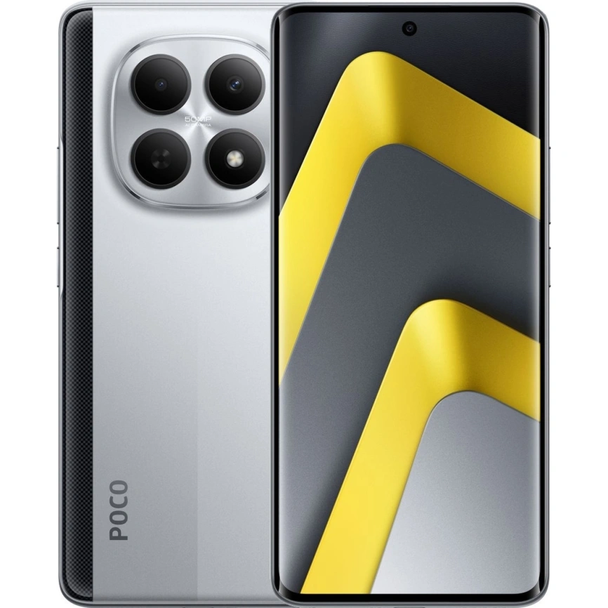 Смартфон Xiaomi Poco M8 5G 12/512Gb Silver EAC фото 1