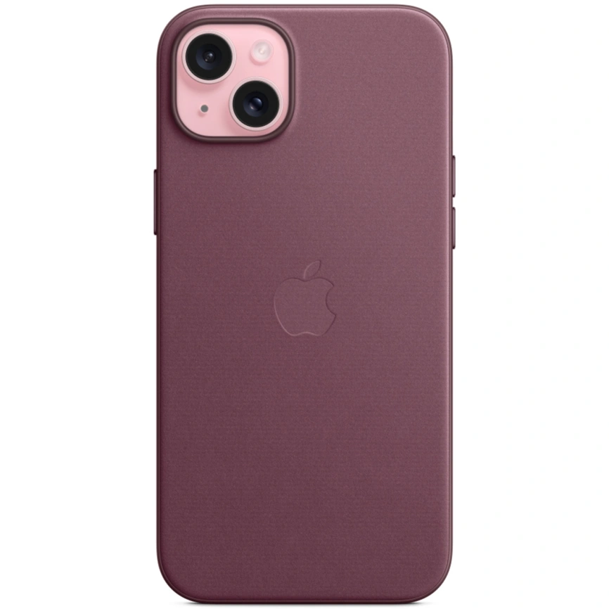 Чехол Apple FineWoven with MagSafe для iPhone 15 Plus Mulberry фото 1