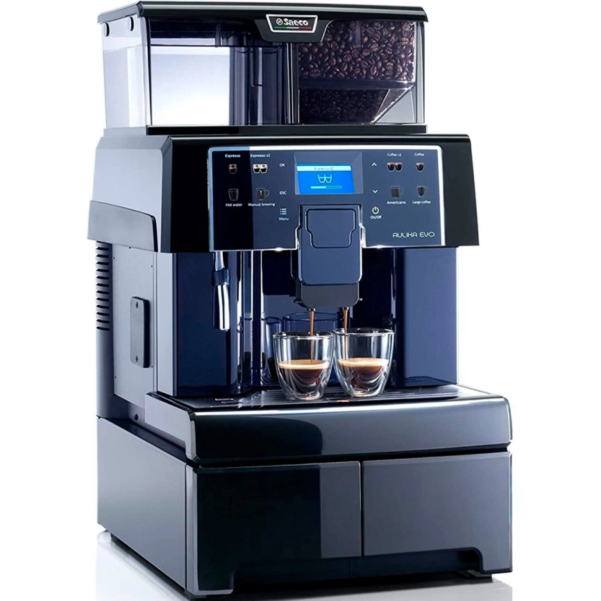 Кофемашина Saeco Aulika Evo Top HSC Black фото 2