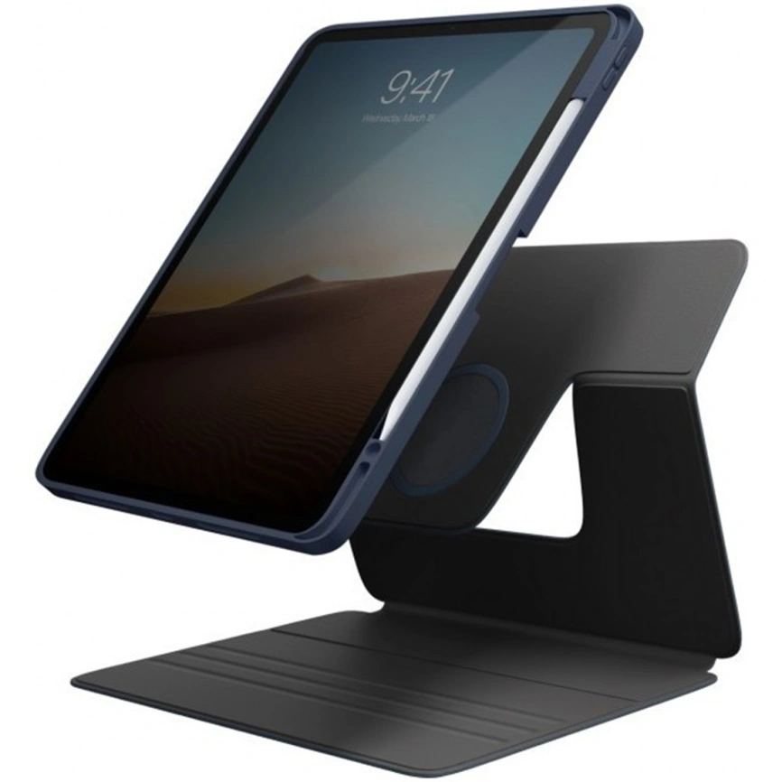 Чехол Uniq Rovus Magnetic для iPad Pro 11 (2022/21) / Air 10.9 (2022/20) Blue фото 1