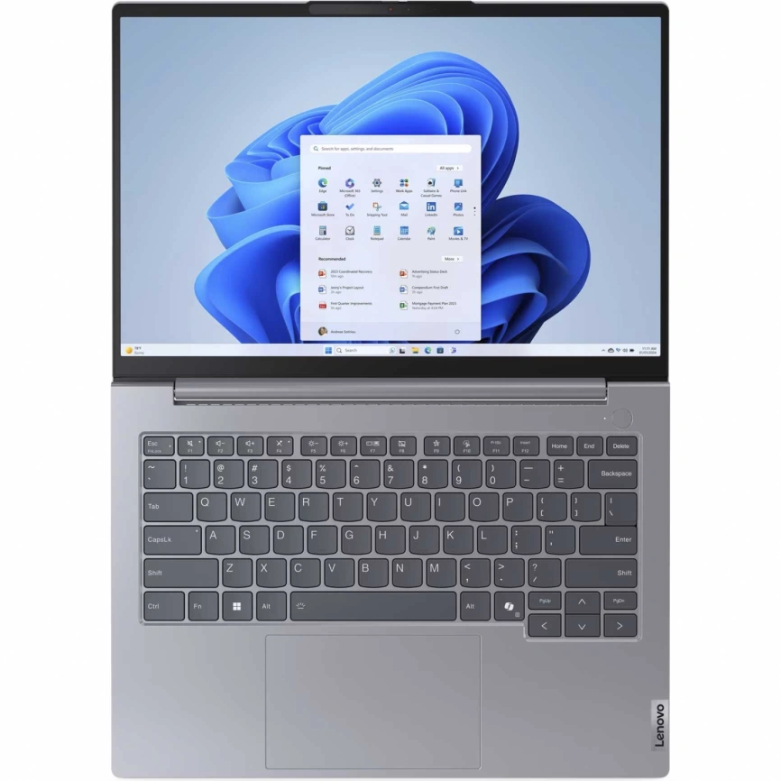Ноутбук Lenovo ThinkBook 14 G7 IML 14 IPS/ i5-125U Ultra/16Gb/512Gb SSD (21MR00ECGQ) Arctic Grey фото 6