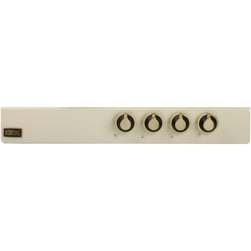 Газовая варочная панель Korting HG 661 CTGB Ivory/Gold фото 4