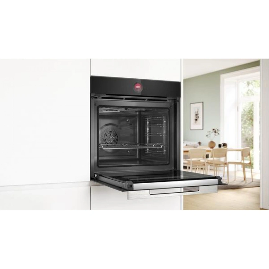 Электрический духовой шкаф Bosch Serie 8 HBG7721B1 Black фото 3