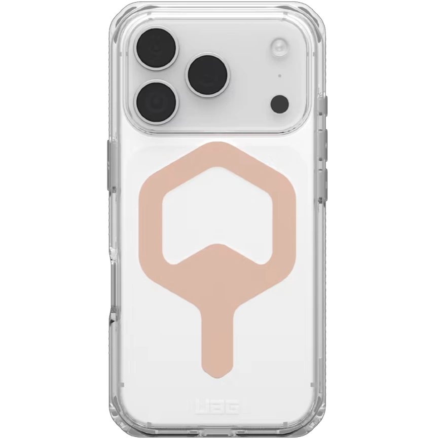 Чехол UAG MagSafe Plyo для iPhone 17 Pro Ice/Rose Gold (114529114348) фото 1
