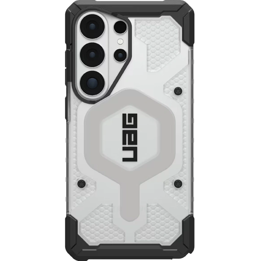 Чехол UAG Pathfinder Clear Case with MagSafe для Samsung Galaxy S26 Ultra Ice/Silver (214526114333) фото 1