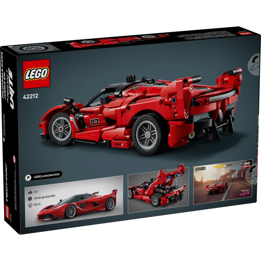 Конструктор LEGO Technic Ferrari FXX K 42212 фото 8
