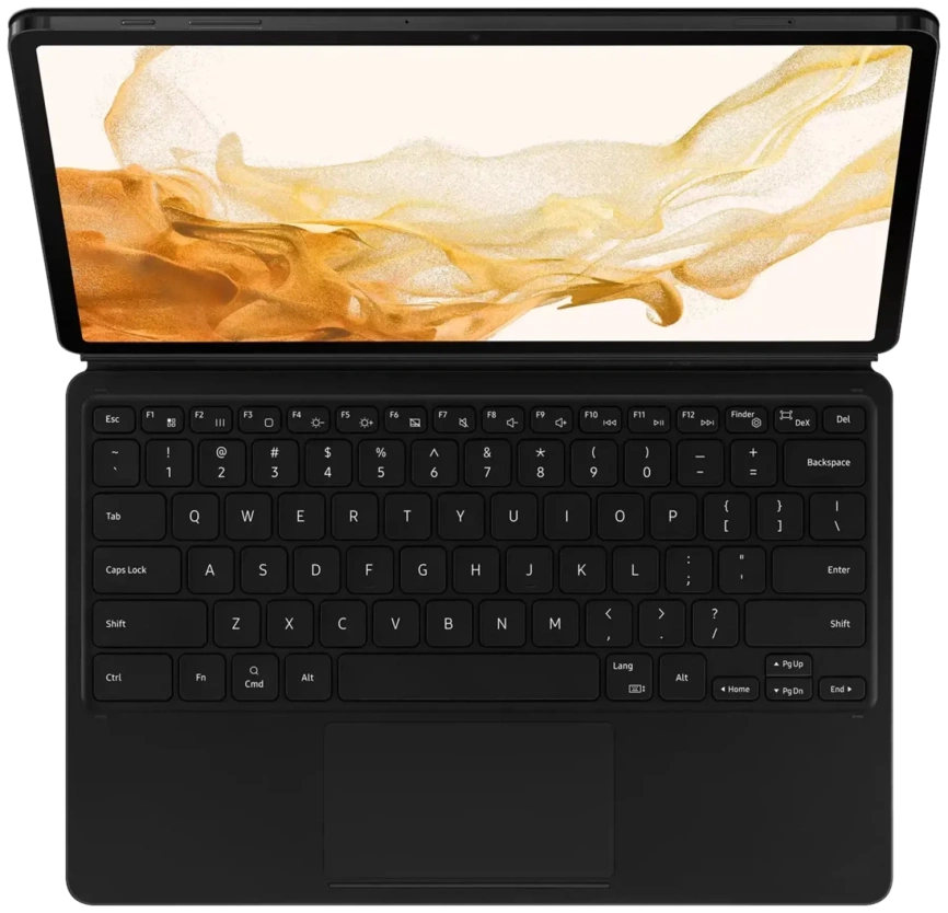 Клавиатура Samsung Book Cover Keyboard для Galaxy Tab S8 Ultra Black фото 1