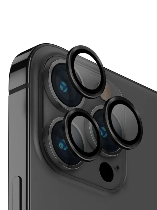 Защита объектива камеры Uniq Optix iPhone 14 Pro Black фото 1