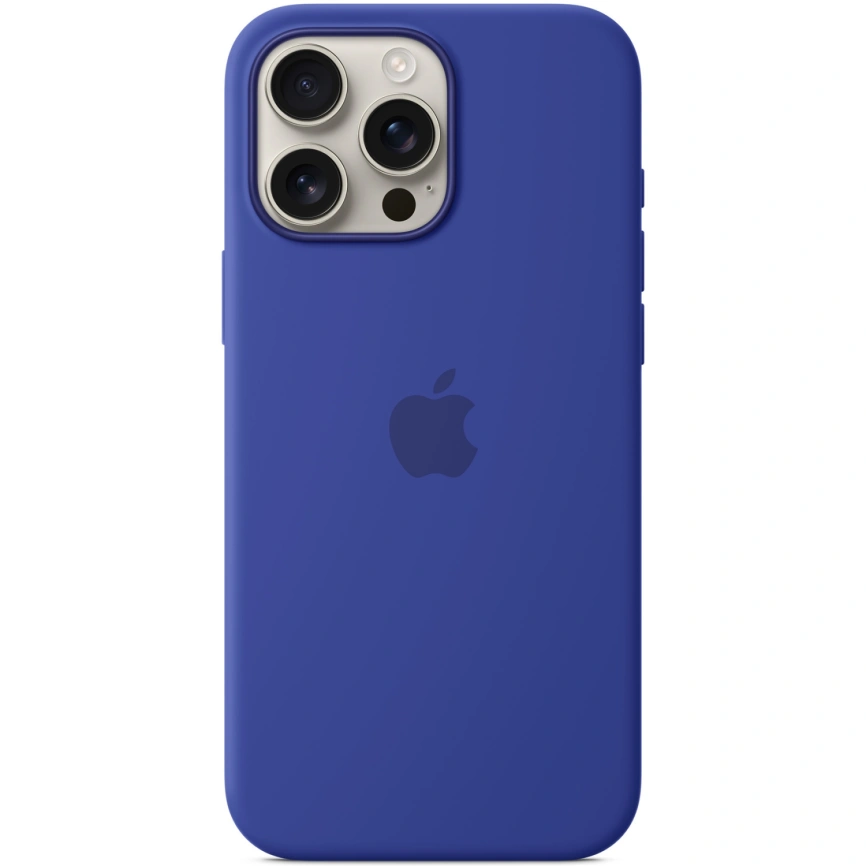 Чехол Apple Silicone Case with MagSafe для iPhone 16 Pro Ultramarine фото 1