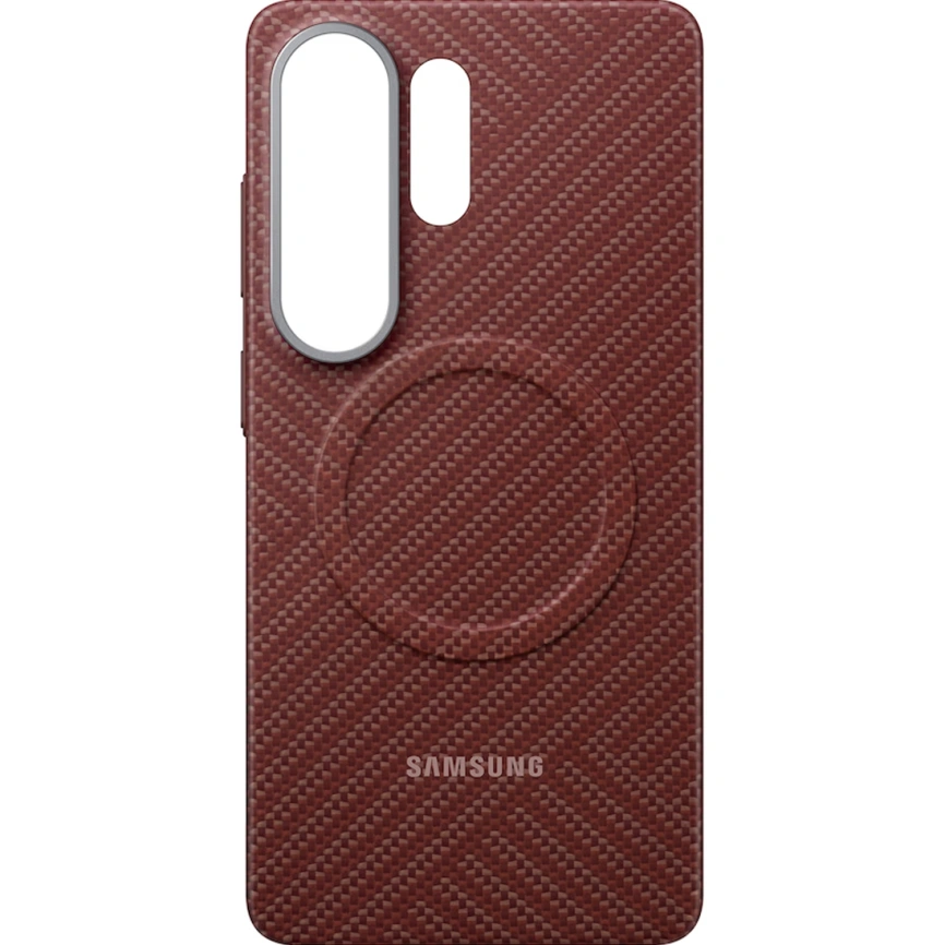Чехол Samsung Carbon Magnet Case для Samsung Galaxy S26 Ultra Red фото 3