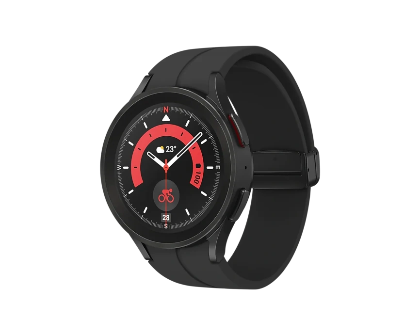 Смарт-часы Samsung Galaxy Watch5 Pro 45 mm SM-R920 Black Titanium фото 1
