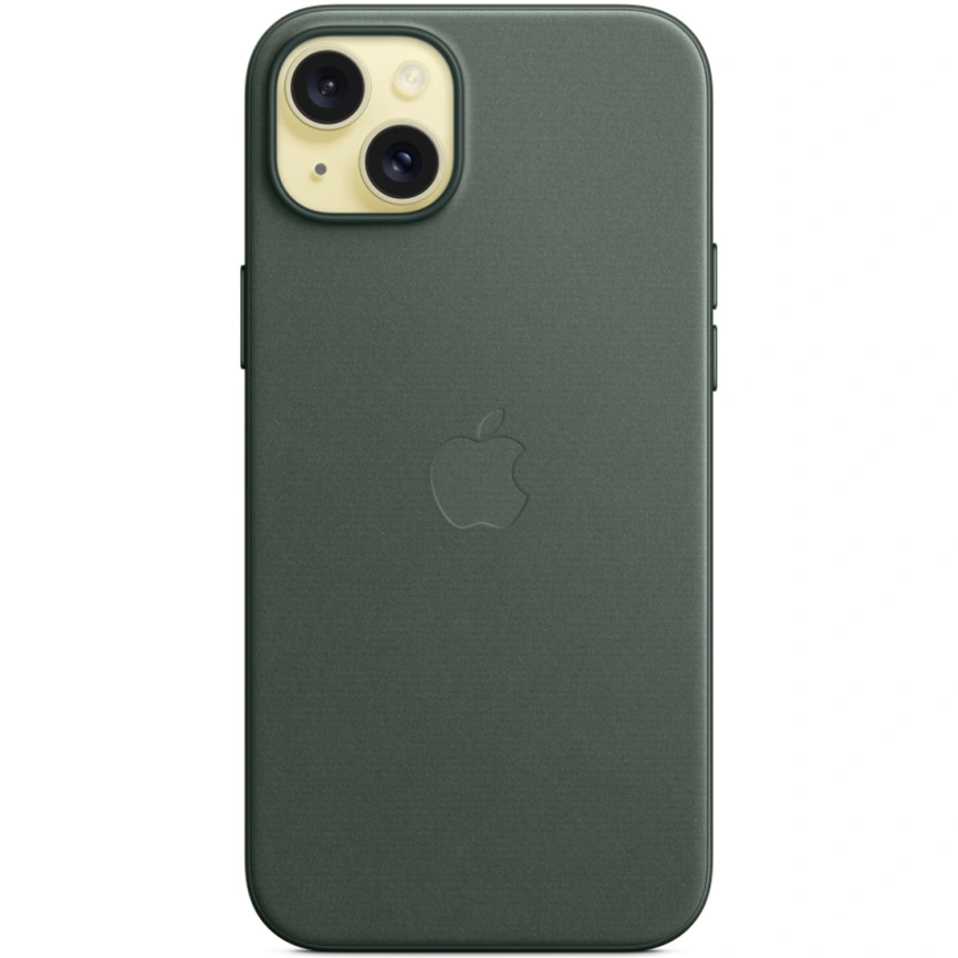 Чехол Apple FineWoven with MagSafe для iPhone 15 Evergreen фото 2