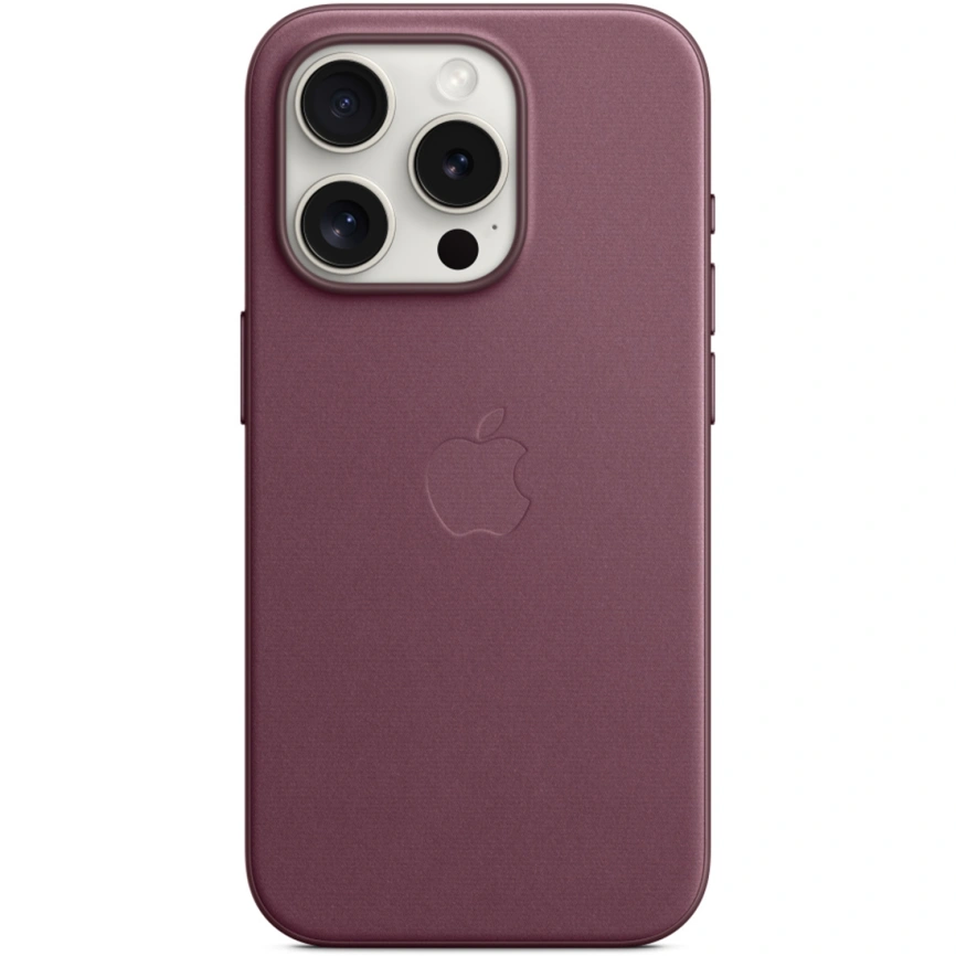 Чехол Apple FineWoven with MagSafe для iPhone 15 Pro Max Mulberry фото 5