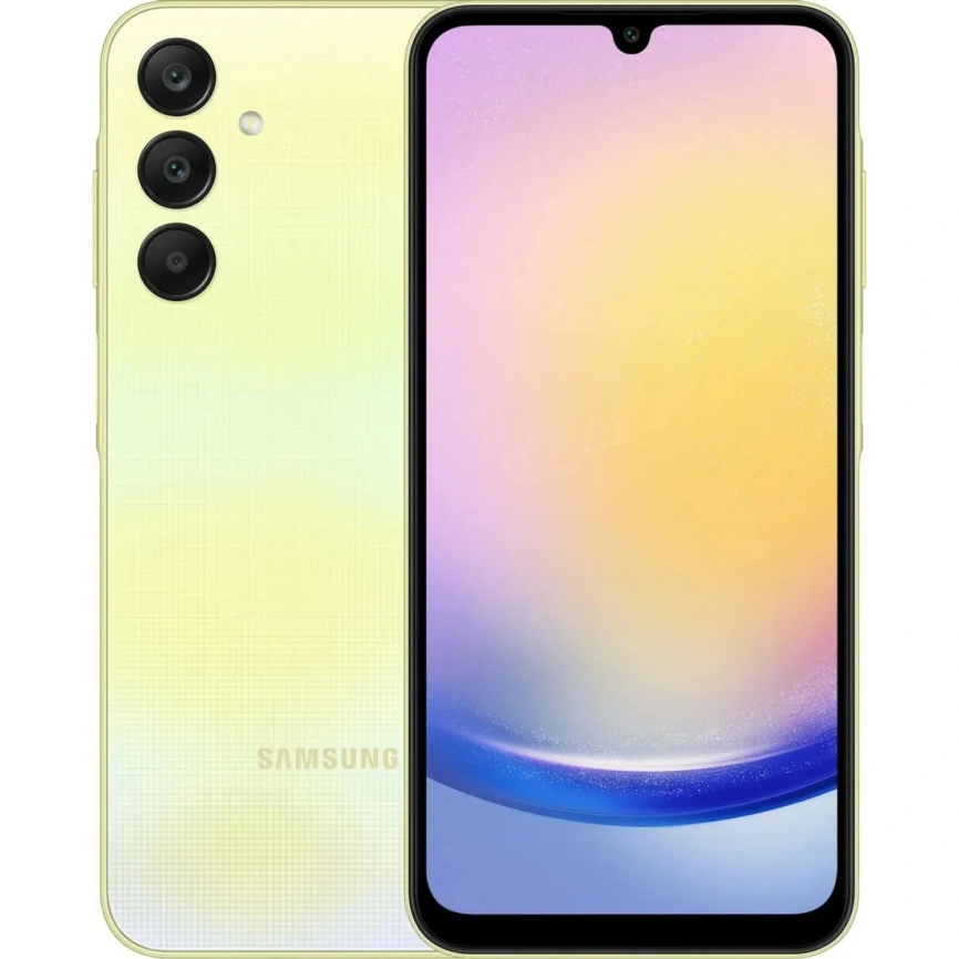 Смартфон Samsung Galaxy A25 5G 8/256Gb Yellow фото 1