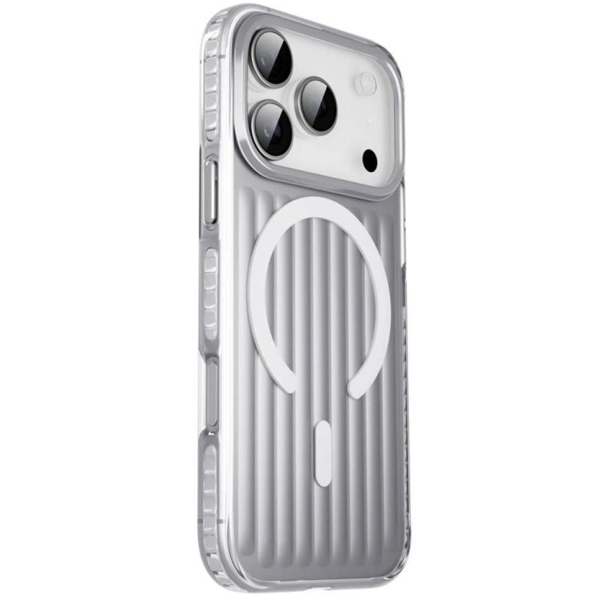 Чехол Gurdini Ocean Case Metalic для iPhone 18 Pro Max Silver фото 1