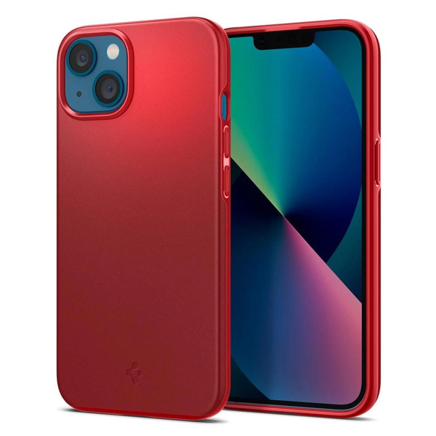 Чехол Spigen Thin Fit для iPhone 13 Mini (ACS03306) Red фото 8