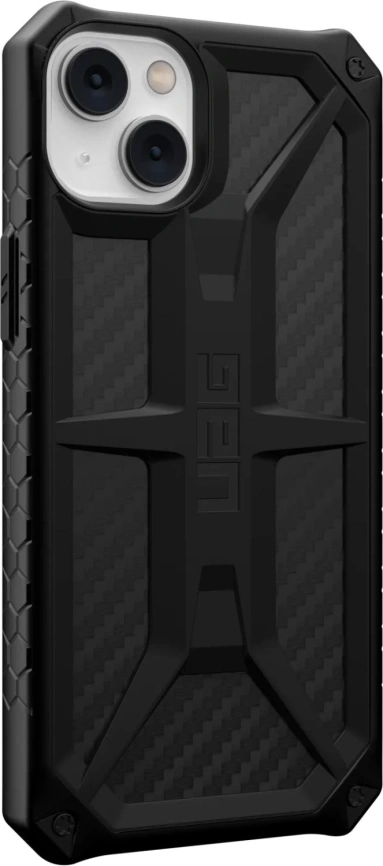 Чехол UAG Monarch для iPhone 14 Carbon Fiber фото 5