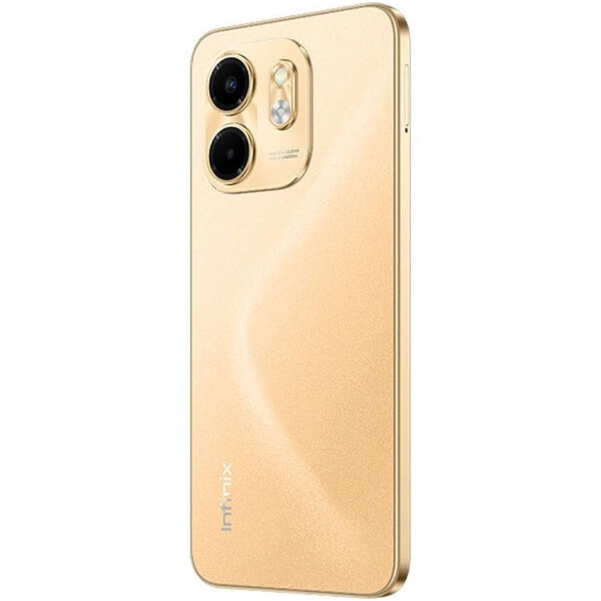 Смартфон Infinix Smart 9 3/64Gb Sandstone Gold фото 3