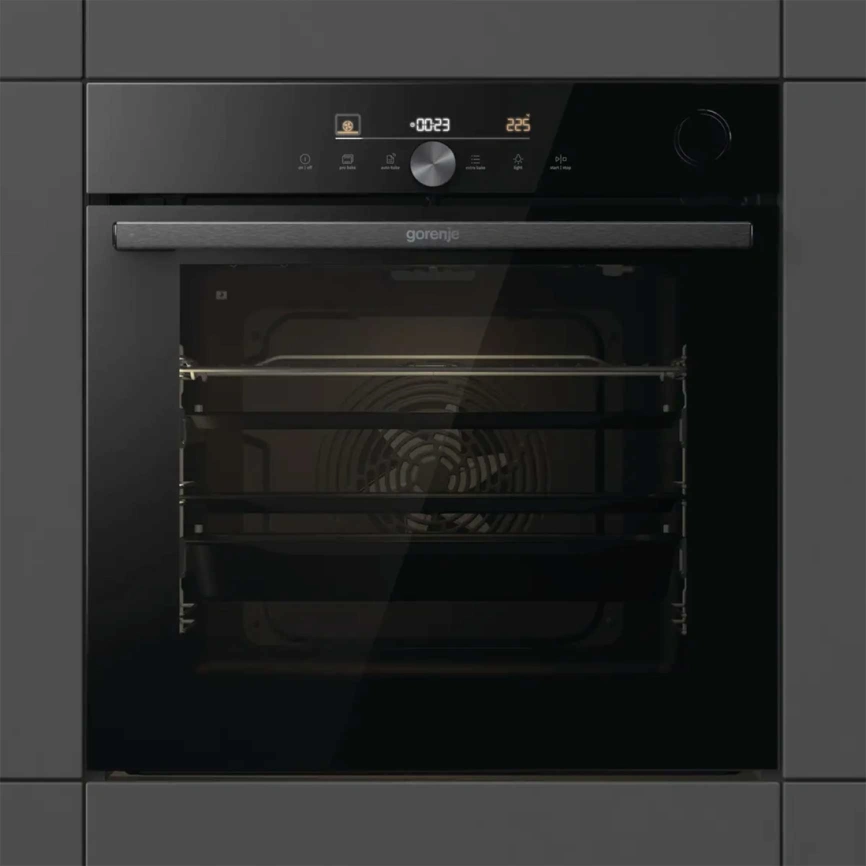 Электрический духовой шкаф Gorenje BSA6747DGWI Black/Stainless Steel фото 2
