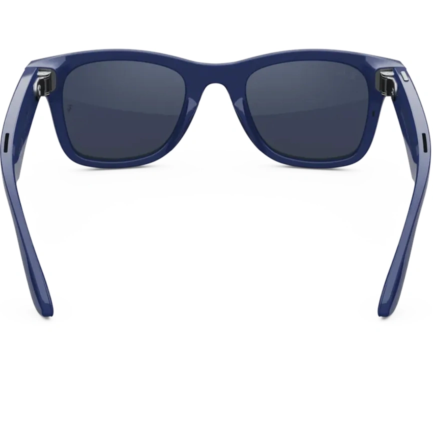 Умные очки Ray-Ban Wayfarer (Gen 2) Shiny Cosmic Blue M Clear to Sapphire Transitions фото 4