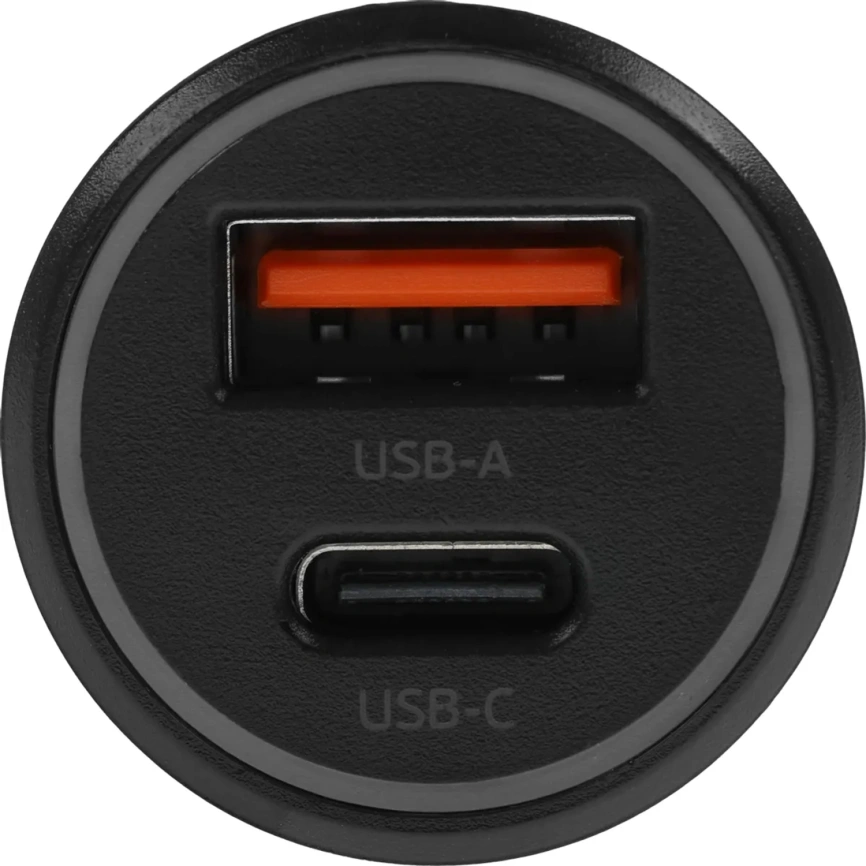 Автомобильное зарядное устройство Deppa 20W USB-C/USB-A 11298 Black фото 2