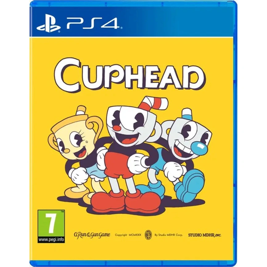 Игра StudioMDHR Entertainment Cuphead (Русские субтитры) (PS4) фото 1