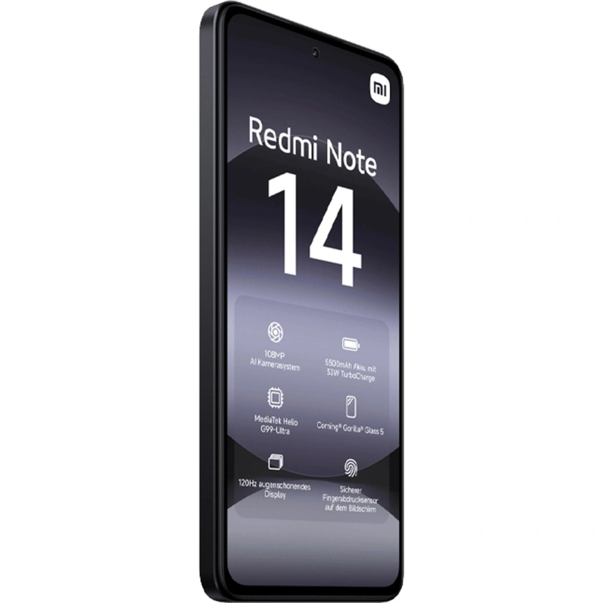 Смартфон Xiaomi Redmi Note 14 4G 6/128Gb (NFC) Midnight Black Global Version фото 3