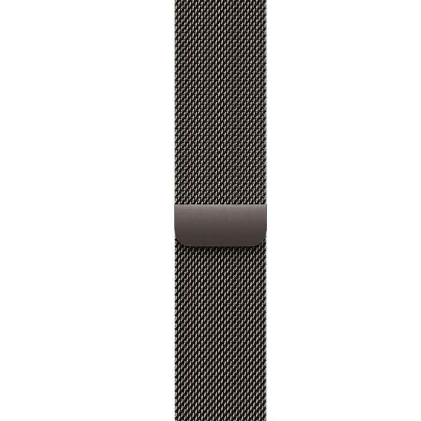 Смарт-часы Apple Watch Series 11 46mm Natural Titanium Case with Slate Milanese Loop фото 3