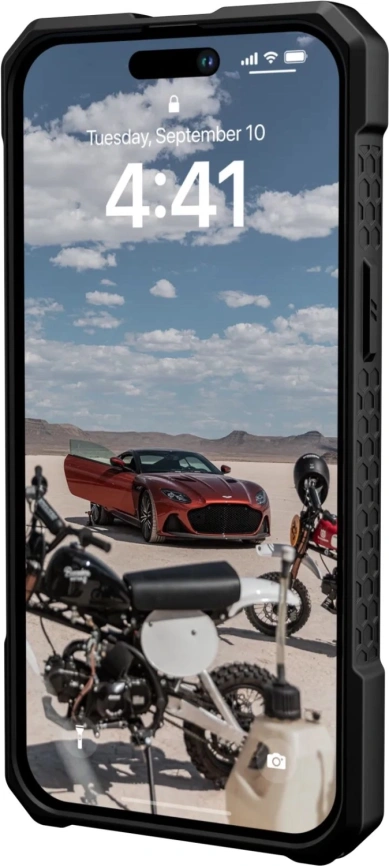 Чехол UAG Monarch Pro For MagSafe Series для iPhone 14 Pro Carbon Fiber фото 7