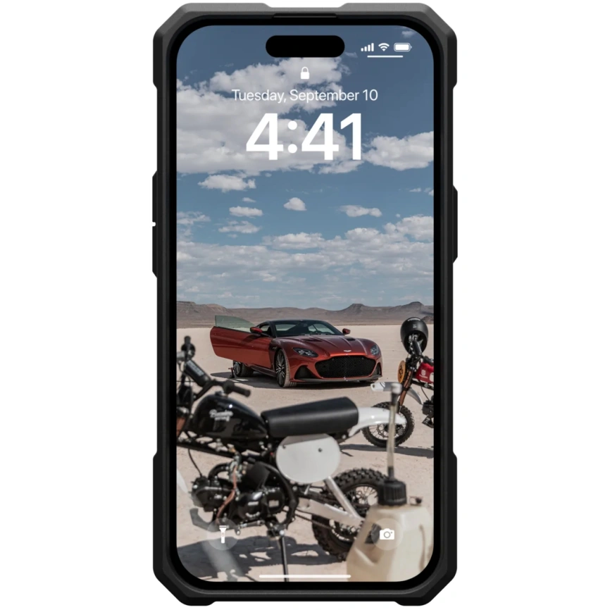 Чехол UAG Monarch Pro with MagSafe для iPhone 15 Carbon Fiber (114219114242) фото 6