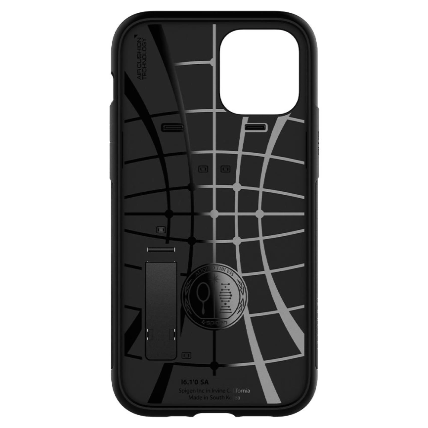 Чехол Spigen Slim Armor для iPhone 12/12 Pro (ACS01523) Black фото 6