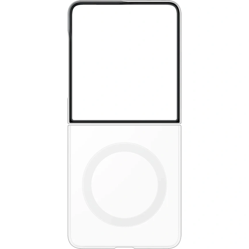 Чехол Samsung Clear Magnet Case для Galaxy Z Flip8 Transparent фото 5