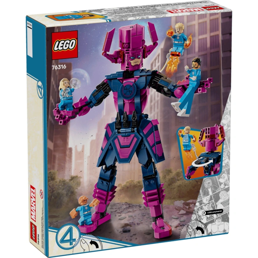 Конструктор LEGO Super Heroes Marvel Fantastic Four vs. Galactus 76316 фото 7