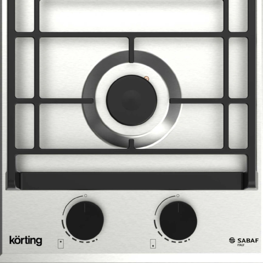 Газовая варочная панель Korting HG 3712 CX Stainless Steel фото 3