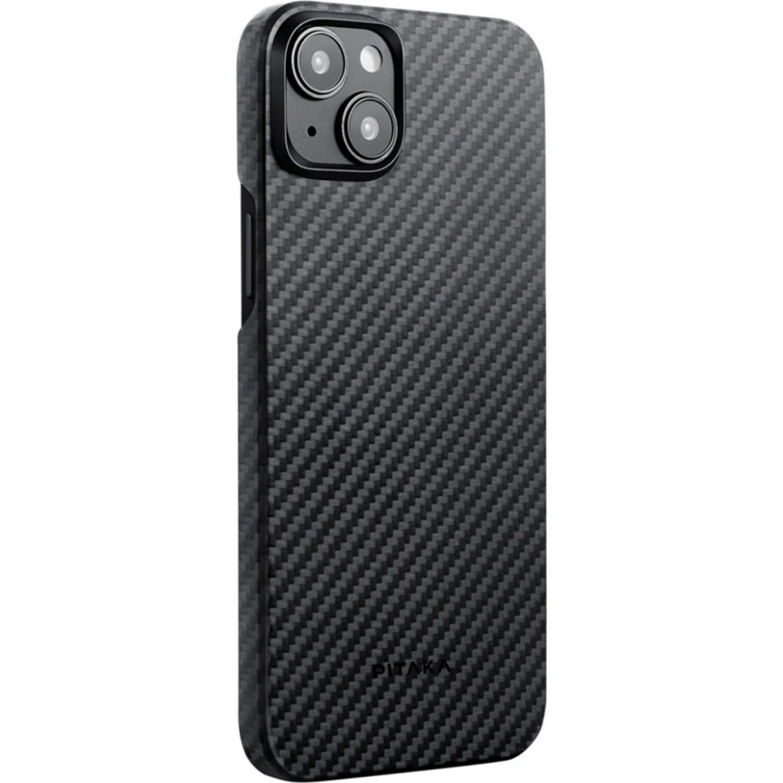 Чехол Pitaka MagEZ Case 4 для iPhone 15 Plus Black/Grey фото 2