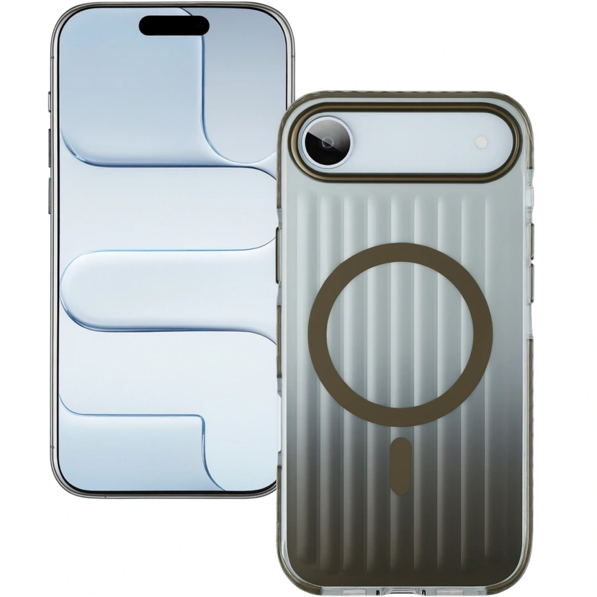 Чехол Gurdini Ocean Case Transparent для iPhone Air Gray фото 1