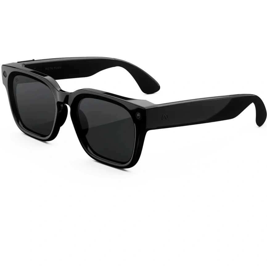 Умные очки Meta Fury Classic Black Standart Grey фото 1