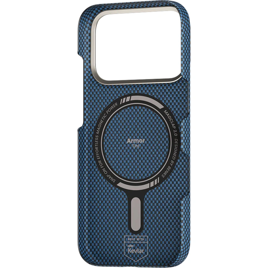 Чехол Benks ArmorTint Case built with Kevlar для iPhone 17 Pro StarLight Blue фото 6