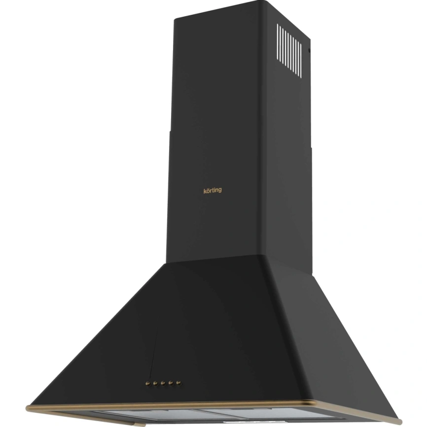 Встраиваемая вытяжка Korting KHC 6648 RN Black фото 1