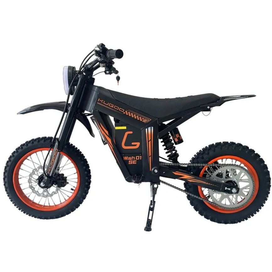 Электропитбайк Kugoo Wish 01 SE Black фото 9