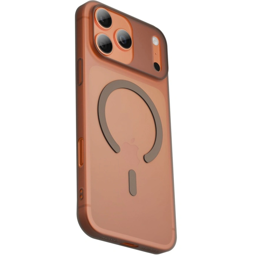 Чехол Gurdini Slim Series with MagSafe для iPhone 18 Pro Max Orange фото 3