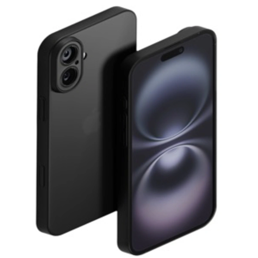 Чехол Gurdini Super Slim 0.3 mm для iPhone 17 Black фото 1
